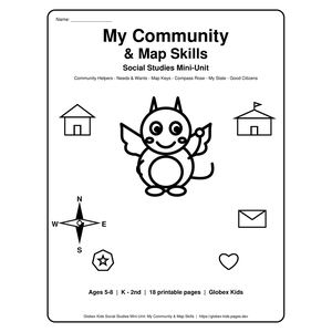 My Community & Map Skills cover