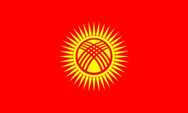 Flag of Kyrgyzstan