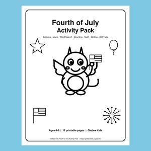 Fourth of July Activity Pack cover
