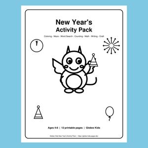 New Year’s Activity Pack cover