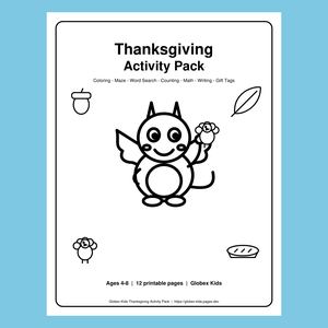 Thanksgiving Activity Pack cover